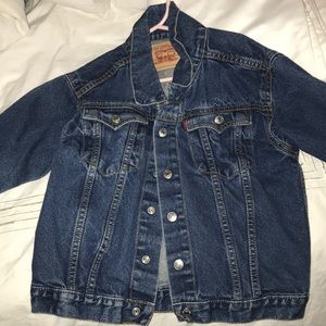 Levi Strauss Childrens Jean jacket size 6